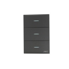 PLACA CON 3 INTERRUPTORES SENCILLOS (JTL-G7709)