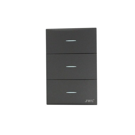 PLACA CON 3 INTERRUPTORES SENCILLOS (JTL-G7709)