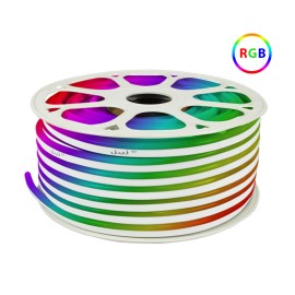 Manguera Neón Flex RGB 50 Mts