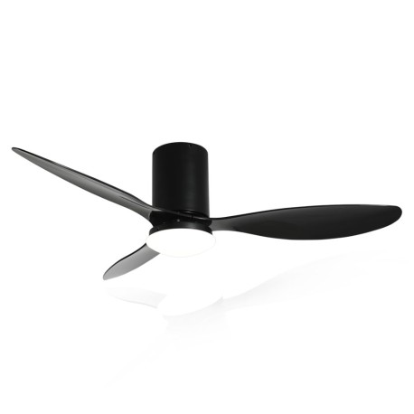 Ventilador de Techo Negro 3 aspas