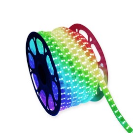 Manguera de LED RGB doble línea